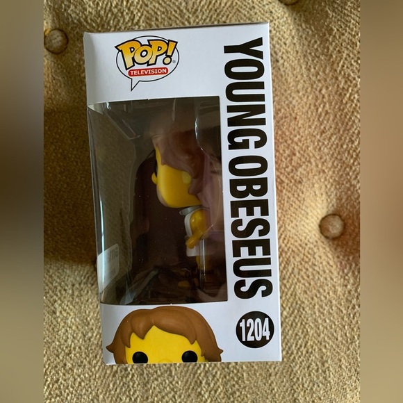 NEW FUNKO POP! Television THE SIMPSONS YOUNG OBESUS HOMER 1204 AMAZON EXCLUSIVE - Picture 2 of 4